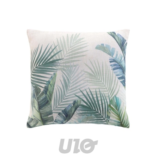 COUSSIN DEHOUSSABLE COMPRESSE 45 x 45 CM POLYESTER/LIN IMPRIME NATIVE DES. PLACE