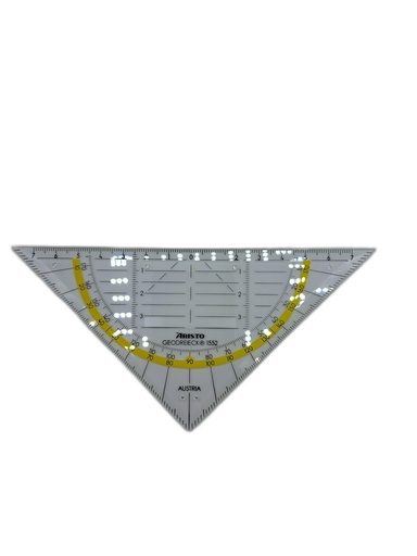 ÉQUERRE GÉOMÉTRIQUE - 16CM - ARISTO