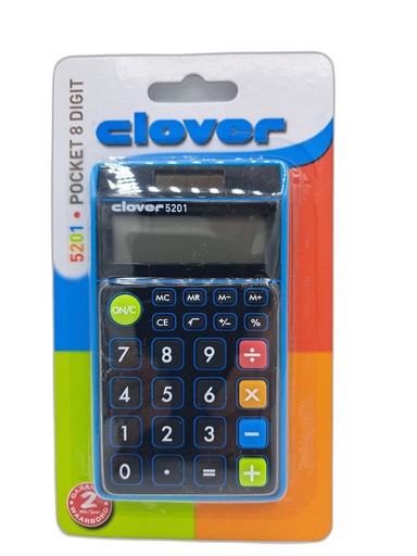CALCULATRICE CLOVER 5201