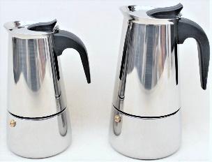 [TS-220600] CAFETIERE EXPRESSO 6 TASSES INOX