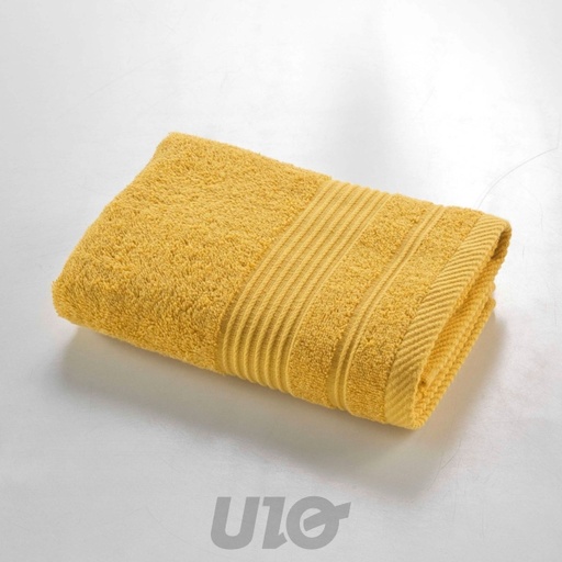 SERVIETTE DE TOILETTE 50 x 90 CM EPONGE UNIE TENDRESSE MIMOSA