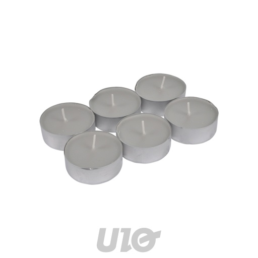 SET DE 6 BOUGIES MAXI CHAUFFE-PLAT ESSENTIEL PARFUM MUSC