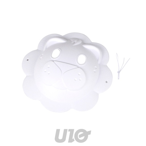 MASQUE LION A DECORER 23*22CM