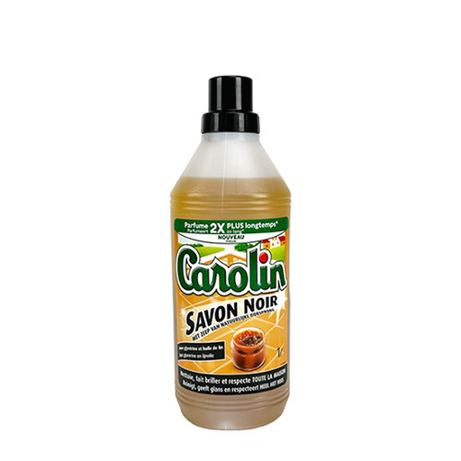 Carolin Nettoyant 1L Savon Noir Nl.Fr.