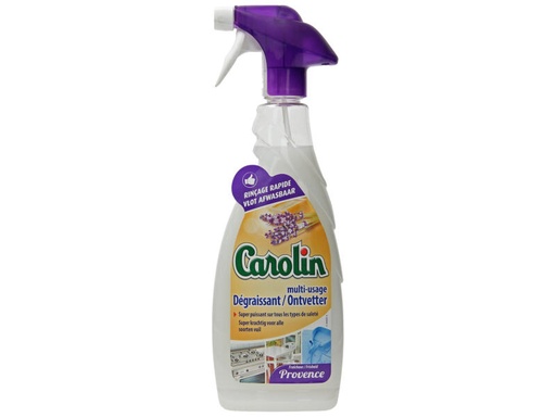 Carolin Spray Dégraissant Multi-usage Provence Rinçage Rapide 650ml
