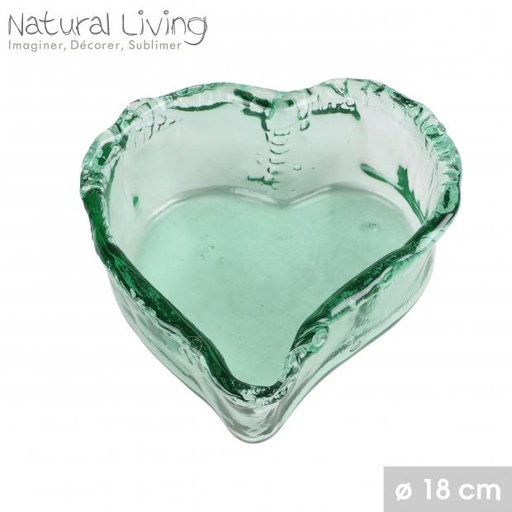 "NATURAL LIVING" CENTRE DE TABLE LOVE DIAM 18CM