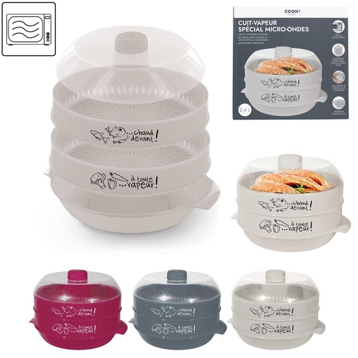 CUIT VAPEUR SPECIAL MICRO ONDES ETAGE X2 2.4L