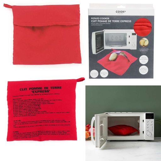 CUIT POMME DE TERRE POUR MICRO-ONDES