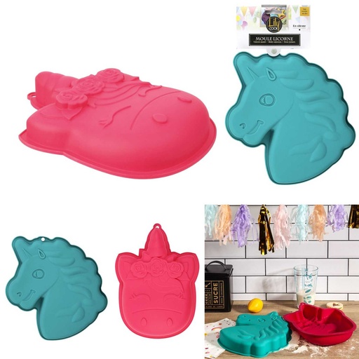 MOULE SILICONE LICORNE