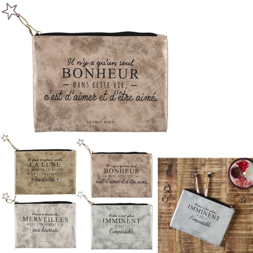 POCHETTE CITATION 20X15CM