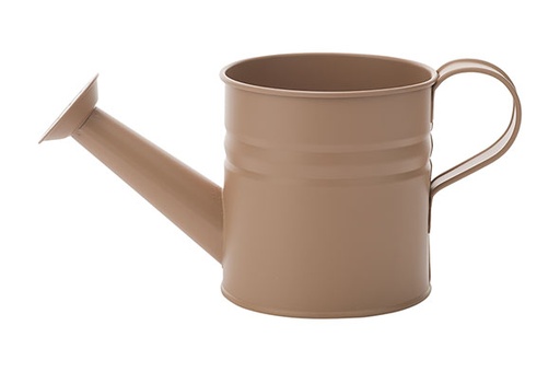 ARROSOIR URBAN SABLE 10X10XH12CM ROND METAL