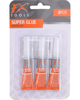 SUPER GLUE 3GR BLISTER 3 PCES