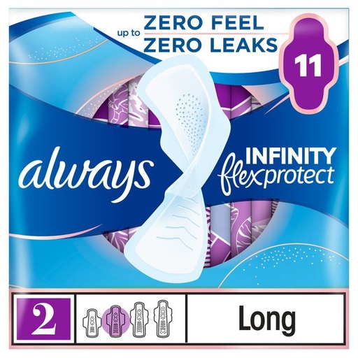 ALWAYS INFINITY 11 PACK LONG NL.FR.