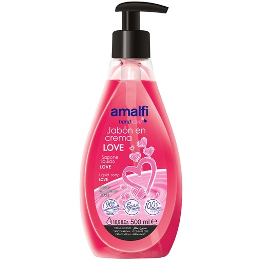 Amalfi Savon Liquide Mains Senteur Love 500ml