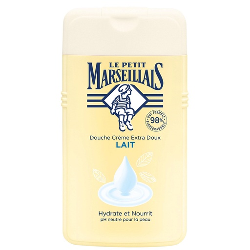 LE PETIT MARSEILLAIS DOUCHE 250ML LAIT FR.