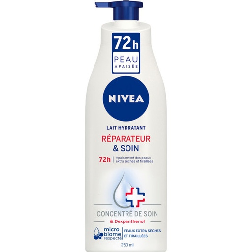 NIVEA LAIT 250ML REPARATEUR FR.
