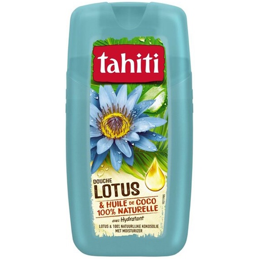 TAHITI DOUCHE 250ML LOTUS HUILE COCO 