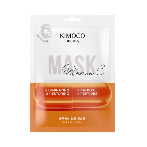 KIMOCO MASQUE DE BEAUTÉ VITAMINE C ET PEPTIDES 23ML