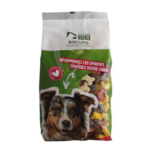 BISCUITS DE RECOMPENSES POUR PETITS CHIENS 500GR