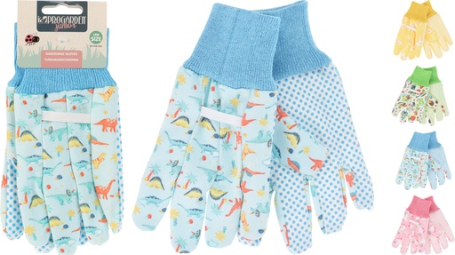 GANTS DE JARDIN ENFANT (4 COULEURS DISPONIBLES)