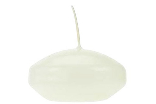 BOUGIES FLOTTANTES - 10 PIÈCES - EN BLANC