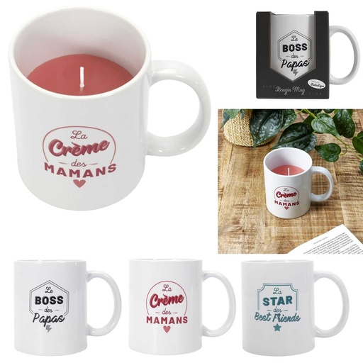 BOUGIE PARFUMEE MUG LA FAMILLE