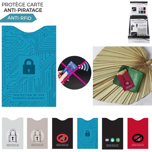 PROTEGE CARTE ANTIPIRATAGE RFID