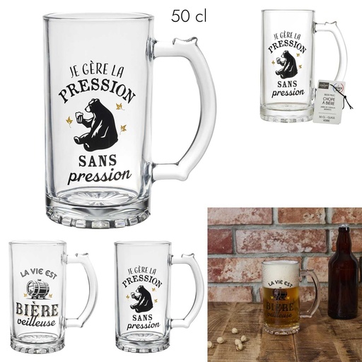 CHOPE DE BIERE 50CL