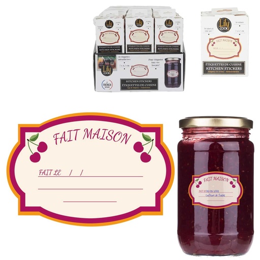 ETIQUETTE BOCAUX X50