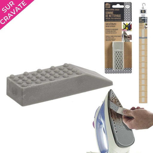 GOMME DE NETTOYAGE FER À REPASSER