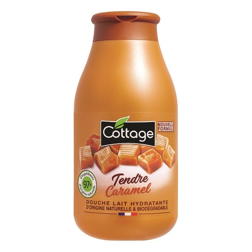 COTTAGE LAIT DOUCHE 250ML CARAMEL