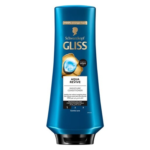 GLISS APRÈS-SHAMPOOING 400ML AQUA REVIVE