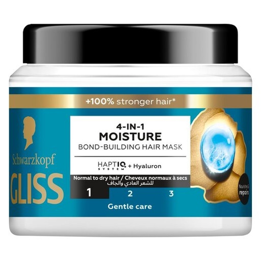 GLISS MASQUE CHEVEUX NOURRISSANT 400ML AQUA REVIVE