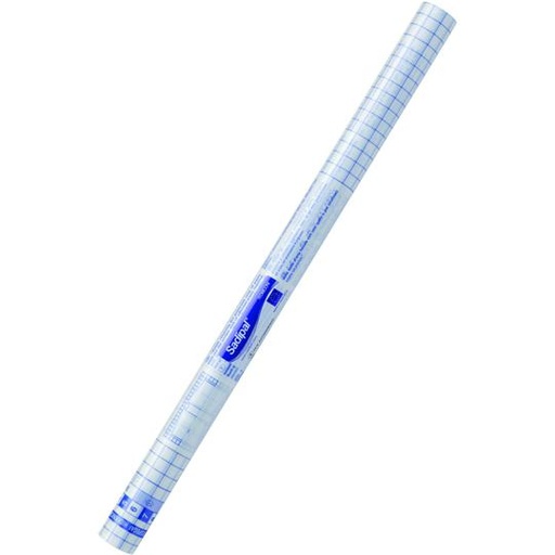 SADIPAL ROULEAU ADHÉSIF TRANSPARENT DE 2M - COUVRE CAHIER