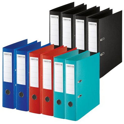 CLASSEUR CENTRA à levier A4, dos 7,5 cm, pour bureau & archivage