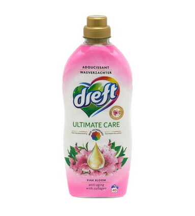 DREFT ADOUCISSANT ULTIMATE CARE 1L/40SC PINK BLOOM