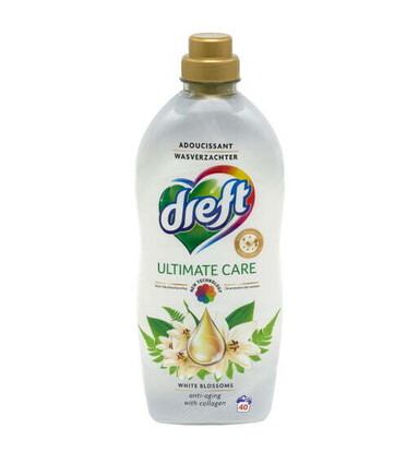 DREFT ADOUCISSANT ULTIMATE CARE 1L/40SC WHITE BLOSSOM