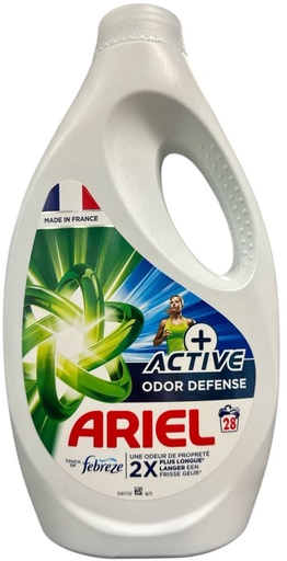 ARIEL LESSIVE 28D 1.26L ODOR DEFENSE