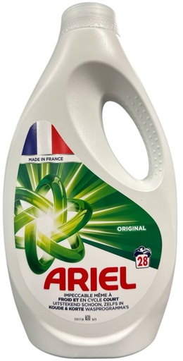 Ariel Lessive Liquide Original 28 Doses 1,26 L Fabriqué en France