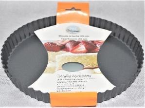 [TS-KCM1348C] MOULE A TARTE DIA.24CM H.2.3CM