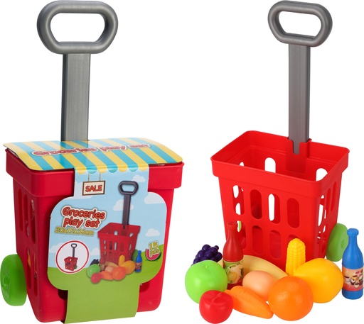 JOUET CADDIE AVEC COURSES