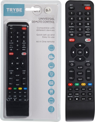 TÉLÉCOMMANDE UNIVERSELLE