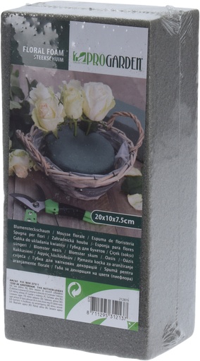MOUSSE FLORALE - 20X10X7.5CM