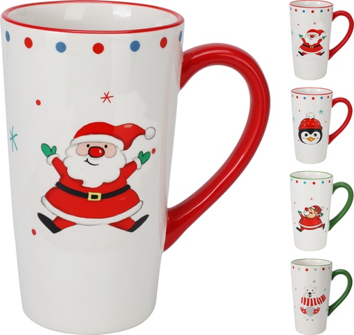 MUG DE NOËL - 135MM - 4 MODÈLES DIFFÉRENTS