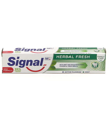 SIGNAL DENTIFRICE 75ML FAMILY CARE HERBAL FRESH