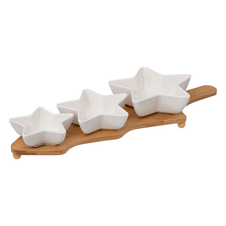 SET D'APÉRITIF ÉTOILE - 4 PIÈCES
