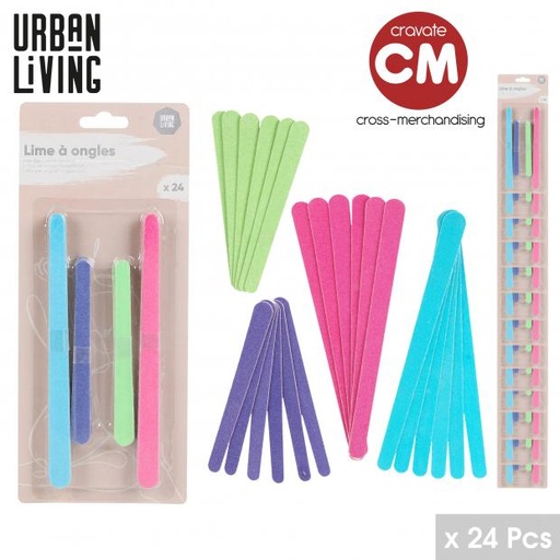 24 LIMES À ONGLES