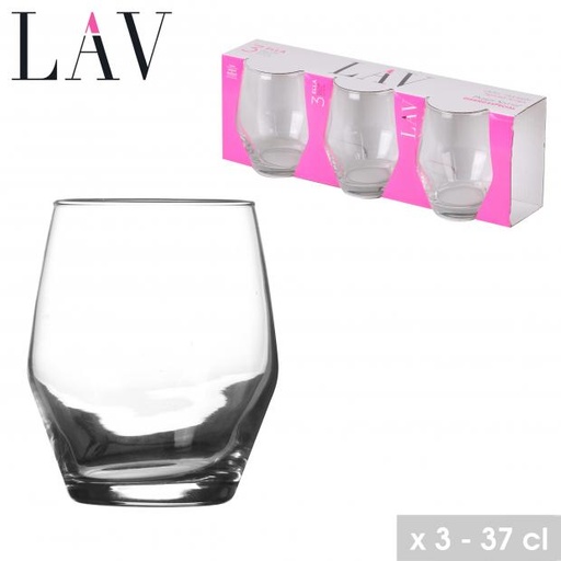 LAV ELLA - 3 GOBELETS - 37CL