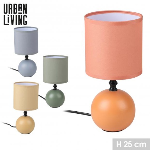 TINY - LAMPE - H25CM - DISPONIBLE EN 4 COULEURS - SAUGE, BLEU GRIS, TERRACOTTA, SABLE