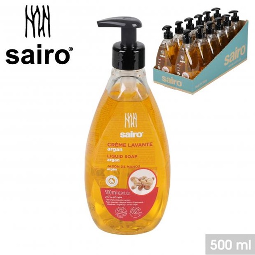 SAIRO - SAVON LIQUIDE ARGAN - 500ML